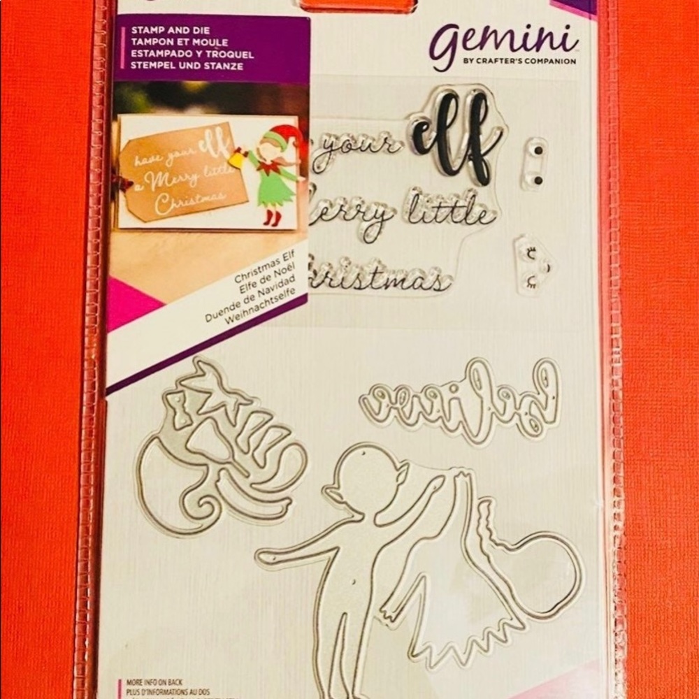 Christmas Elf Stamps & Die Set - Picture 4 of 6